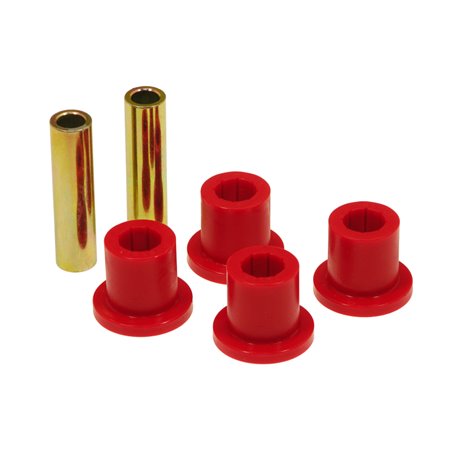 Prothane 87-96 Jeep Wrangler Front or Rear Frame Shackle Bushings - Red