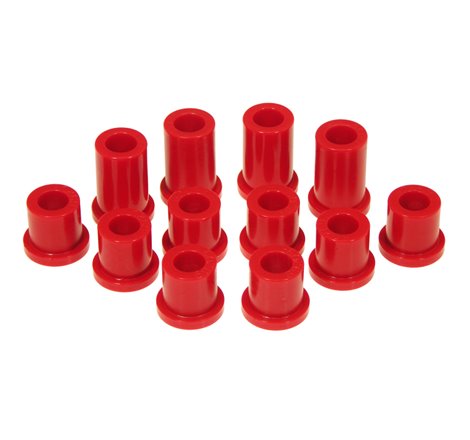 Prothane 79-85 Toyota Truck 2/4wd Front Spring & Shackle Bushings - Red