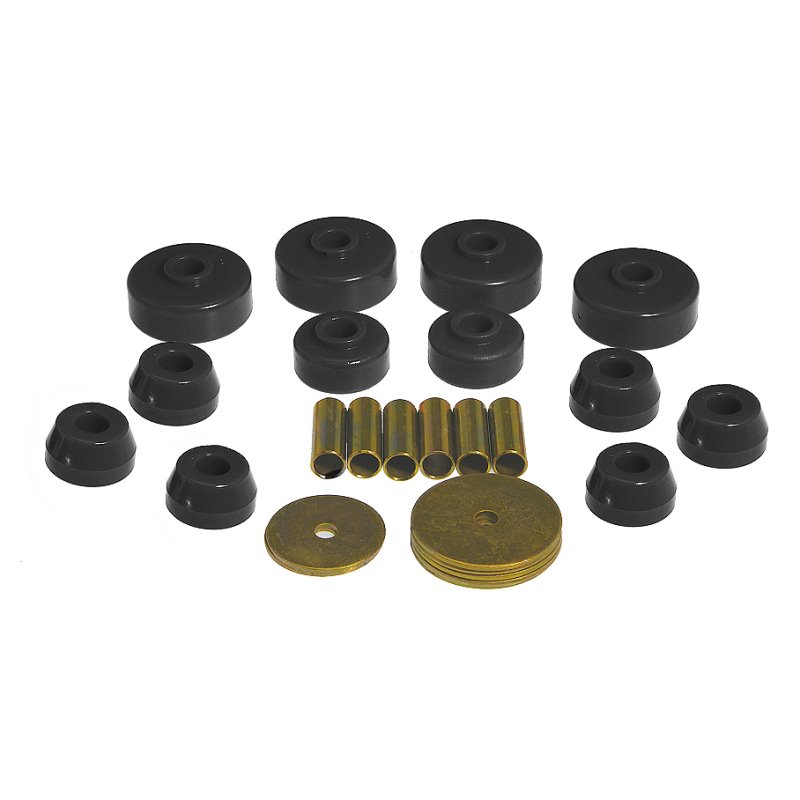 Prothane 79-88 Toyota Truck 4wd Body Mount Kit - Black