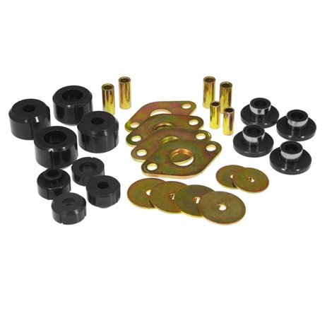 Prothane 95-00 Toyota P/U 2/4wd Body Mount Kit - Black