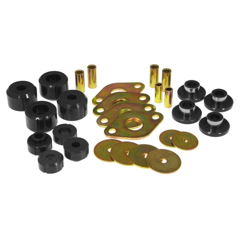 Prothane 95-00 Toyota P/U 2/4wd Body Mount Kit - Black