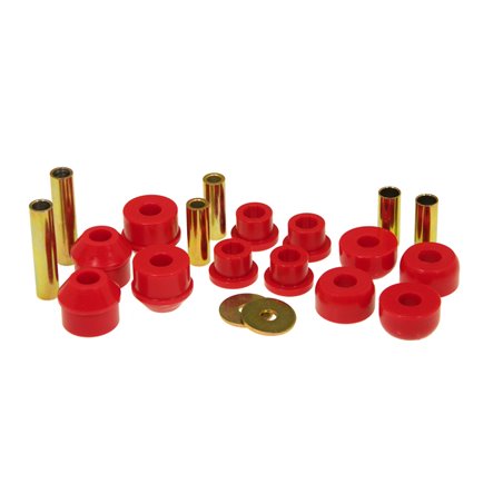 Prothane 91-95 Toyota MR2 Front Control Arm Bushings (w/ Strut Rod Bushings) - Red