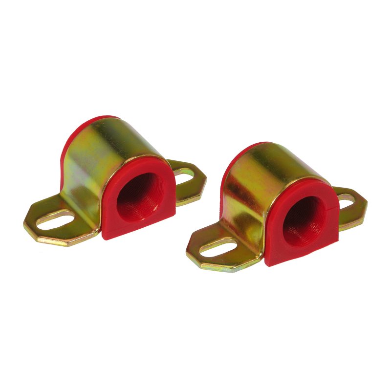 Prothane Universal Sway Bar Bushings - 1 1/8in for B Bracket - Red