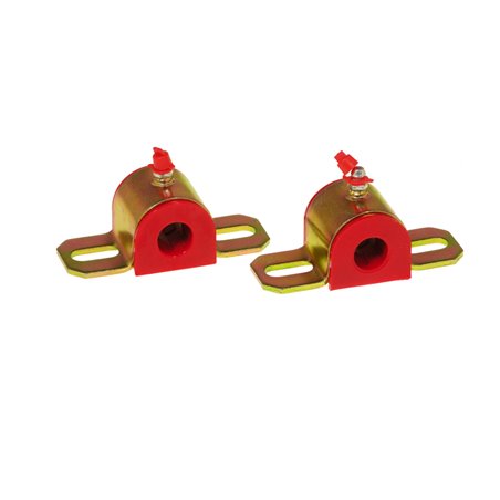 Prothane Universal Greasable Sway Bar Bushings - 5/8in - Type A Bracket - Red