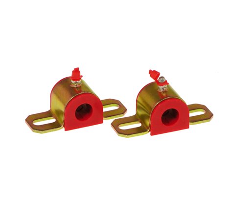 Prothane Universal Greasable Sway Bar Bushings - 11/16in - Type A Bracket - Red