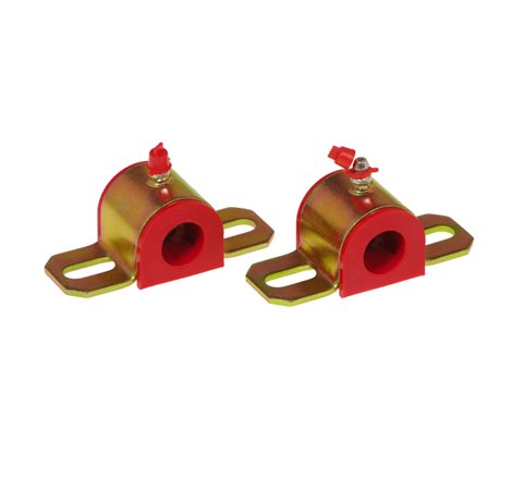 Prothane Universal Greasable Sway Bar Bushings - 3/4in - Type A Bracket - Red