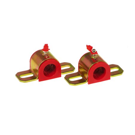 Prothane Universal Greasable Sway Bar Bushings - 7/8in - Type A Bracket - Red