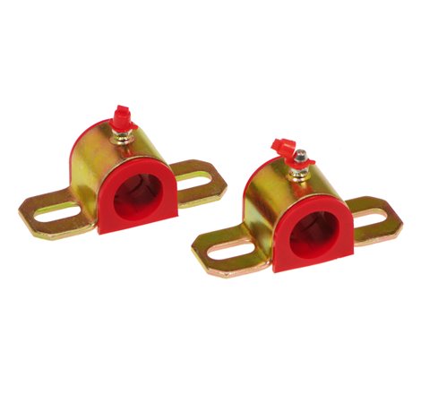 Prothane Universal Greasable Sway Bar Bushings - 15/16in - Type A Bracket - Red