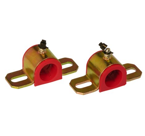 Prothane Universal Greasable Sway Bar Bushings - 25MM - Type A Bracket - Red