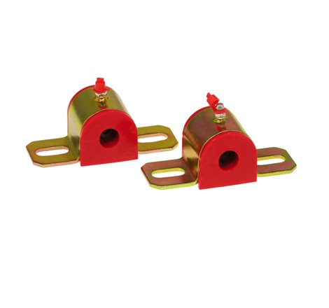 Prothane Universal Greasable Sway Bar Bushings - 5/8in - Type B Bracket - Red