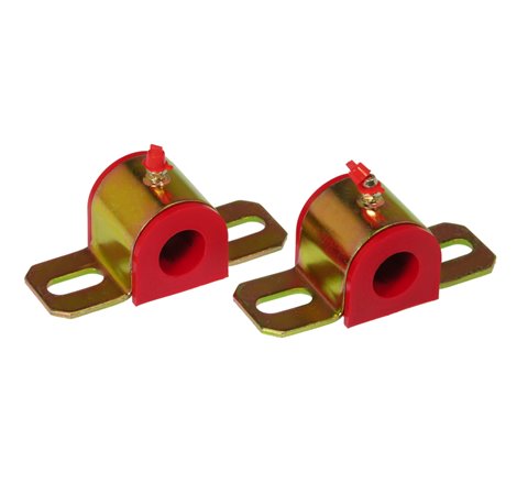 Prothane Universal Greasable Sway Bar Bushings - 7/8in - Type B Bracket - Red