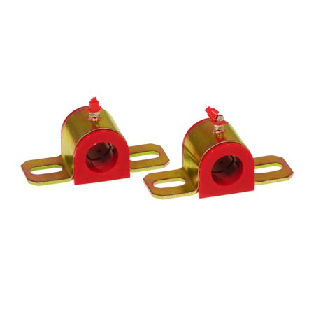 Prothane Universal Greasable Sway Bar Bushings - 26MM - Type B Bracket - Red