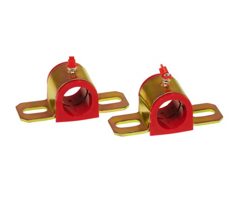 Prothane Universal Greasable Sway Bar Bushings - 32MM - Type B Bracket - Red