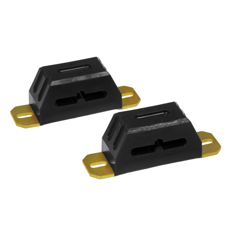 Prothane Universal Bump Stop 2 1/2 Multi-Mount - Black