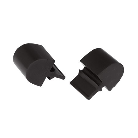 Prothane Universal Bump Stop Pull Through Style - Black