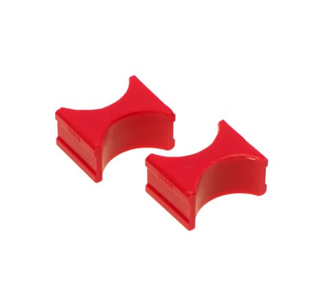 Prothane Universal Shock Reservoir Mounts - 2.0/2.0 Diameter - Red