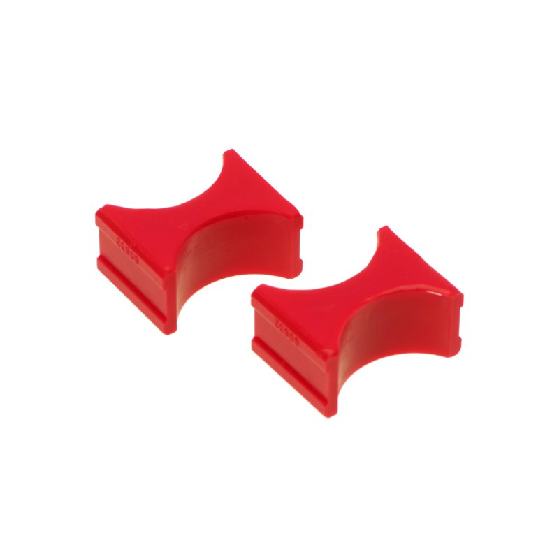 Prothane Universal Shock Reservoir Mounts - 2.0/2.0 Diameter - Red