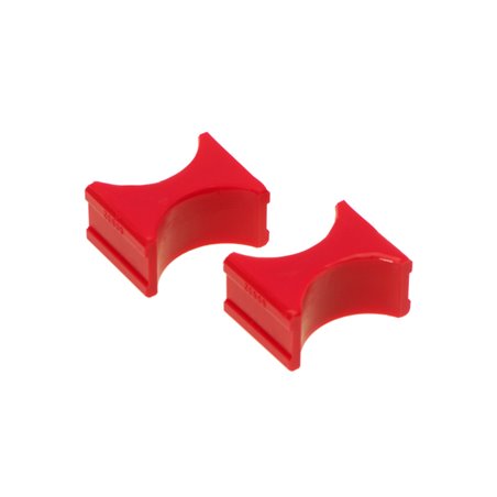 Prothane Universal Shock Reservoir Mounts - 2.0/2.0 Diameter - Red