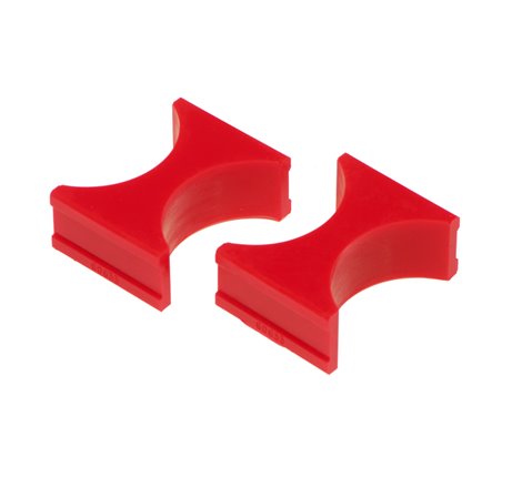 Prothane Universal Shock Reservoir Mounts - 2.5/2.5 Diameter - Red