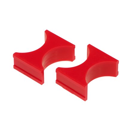 Prothane Universal Shock Reservoir Mounts - 2.5/2.5 Diameter - Red