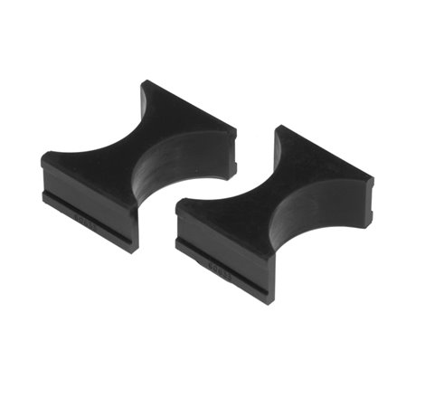 Prothane Universal Shock Reservoir Mounts - 2.5/2.5 Diameter - Black