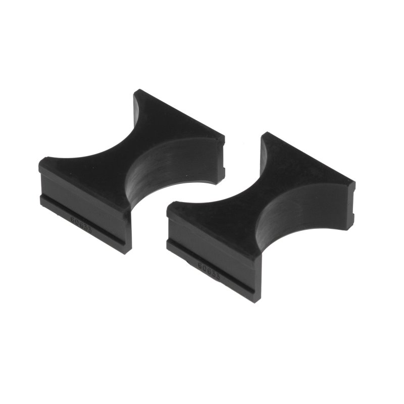 Prothane Universal Shock Reservoir Mounts - 2.5/2.5 Diameter - Black