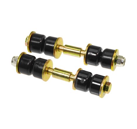 Prothane Universal End Link Set - 3in Mounting Length - Black