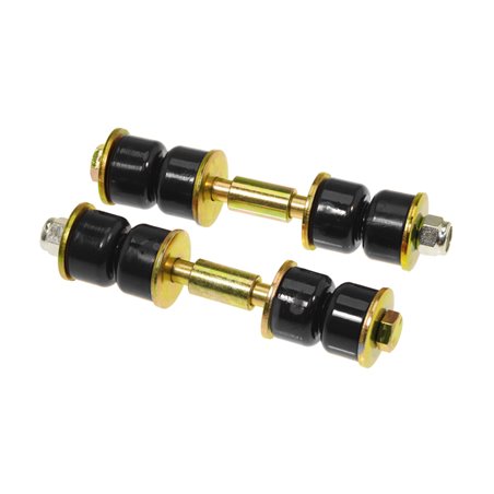 Prothane Universal End Link Set - 3in Mounting Length - Black