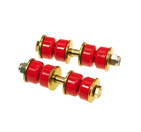 Prothane Universal End Link - 1 3/8in Mounting Length - Red