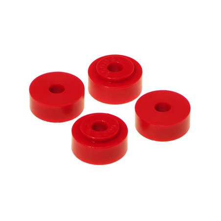 Prothane Universal Shock Bushings - Stem Type - Large Nipple - Red