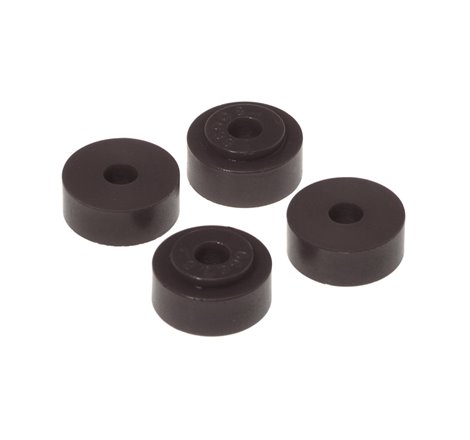 Prothane Universal Shock Bushings - Stem Type - Large Nipple - Black