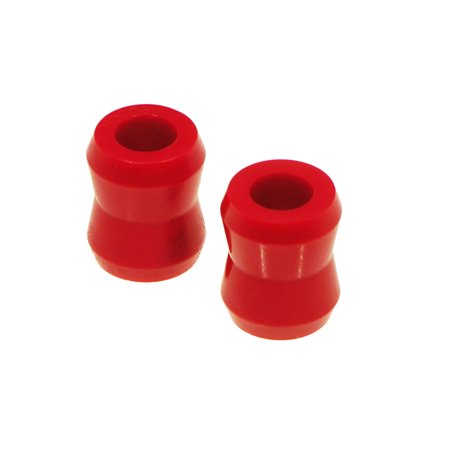 Prothane Universal Shock Bushings - Hourglass - 5/8 ID - Red