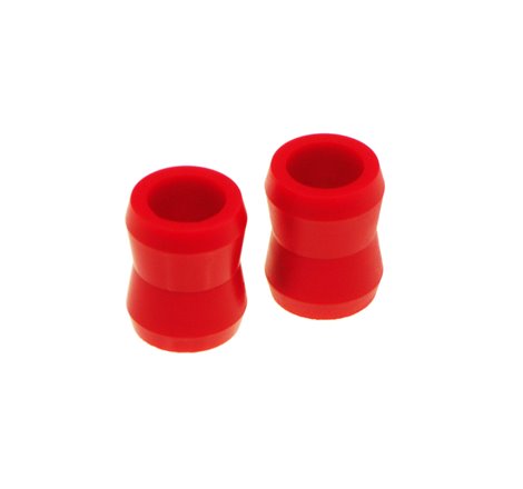 Prothane Universal Shock Bushings - Hourglass - 3/4 ID - Red