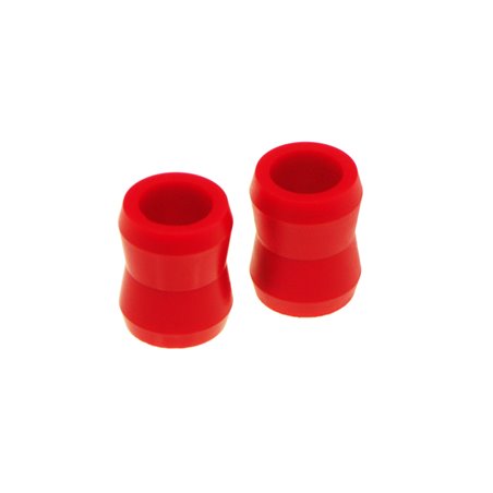 Prothane Universal Shock Bushings - Hourglass - 3/4 ID - Red