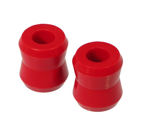 Prothane Universal Shock Bushings - Large Hourglass - 11/16 ID - Red