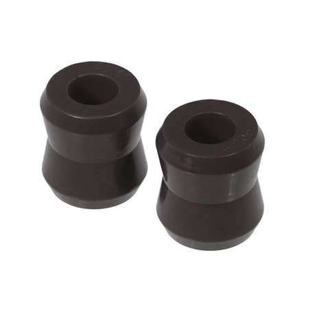 Prothane Universal Shock Bushings - Large Hourglass - 11/16 ID - Black