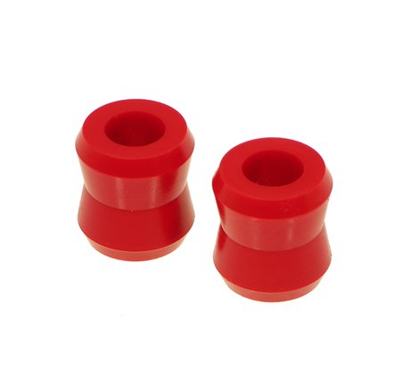 Prothane Universal Shock Bushings - Large Hourglass - 3/4 ID - Red