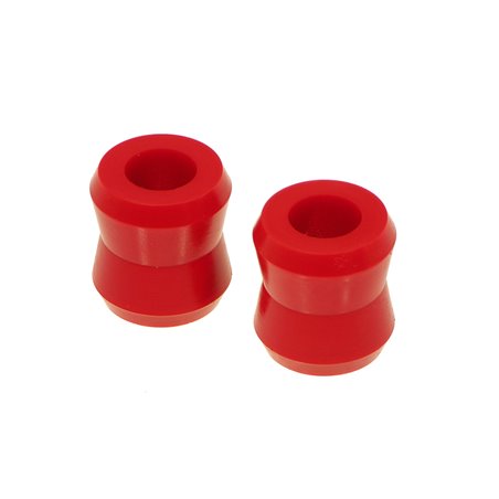 Prothane Universal Shock Bushings - Large Hourglass - 3/4 ID - Red