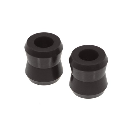 Prothane Universal Shock Bushings - Large Hourglass - 3/4 ID - Black