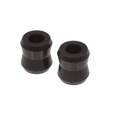 Prothane Universal Shock Bushings - Large Hourglass - 3/4 ID - Black