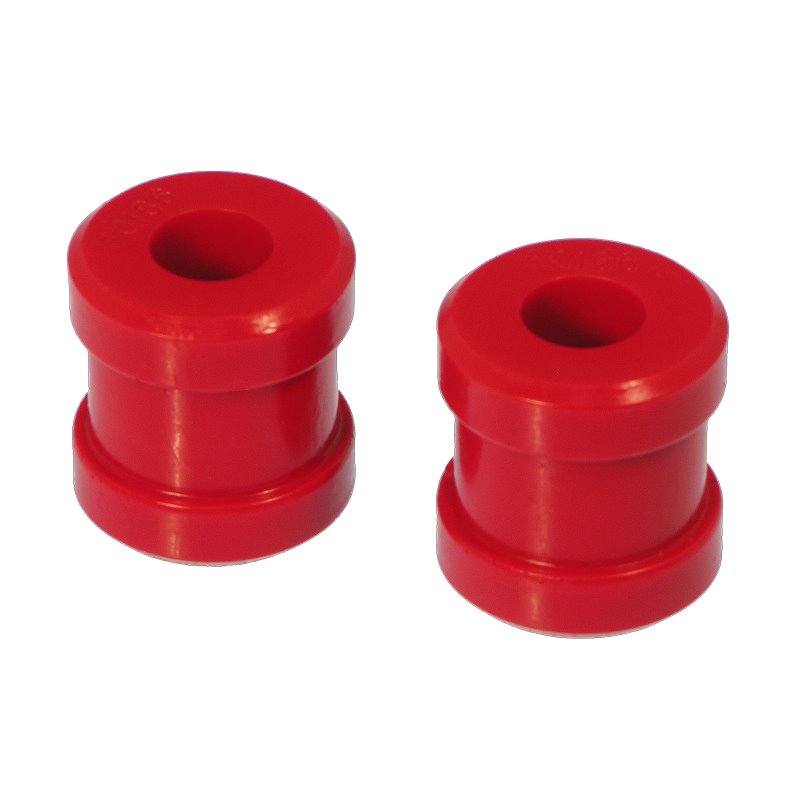 Prothane Universal Shock Bushings - Std Straight - 5/8 ID - Red