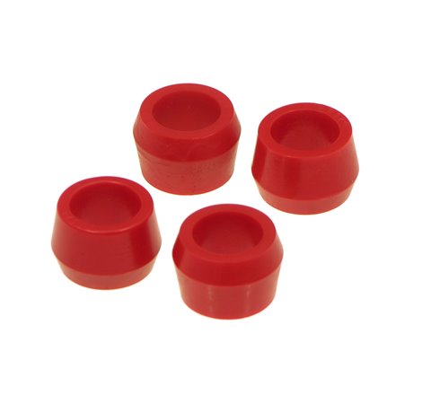 Prothane Universal Shock Bushings - Small Hourglass - 3/4 ID - Red