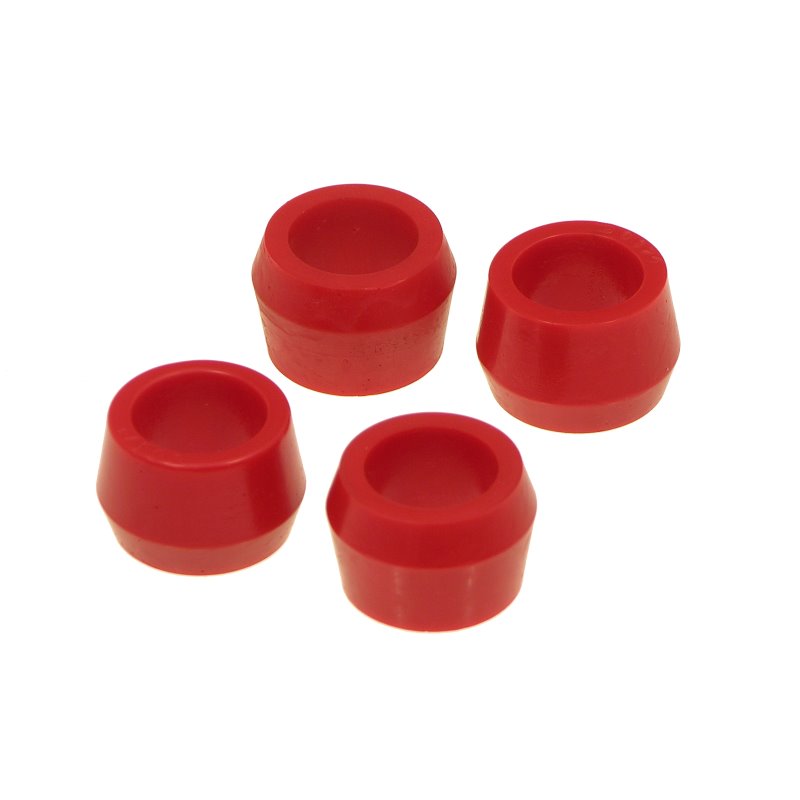 Prothane Universal Shock Bushings - Small Hourglass - 3/4 ID - Red