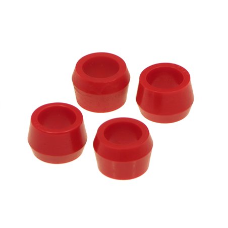 Prothane Universal Shock Bushings - Small Hourglass - 3/4 ID - Red