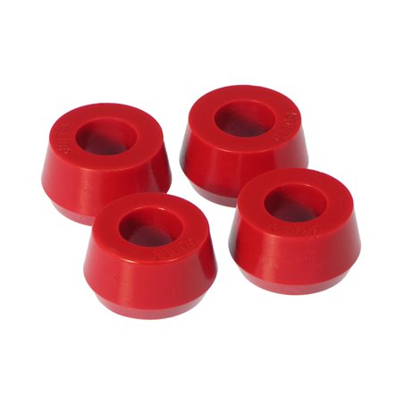 Prothane Universal Shock Bushings - Large Hourglass - 11/16 ID - Red