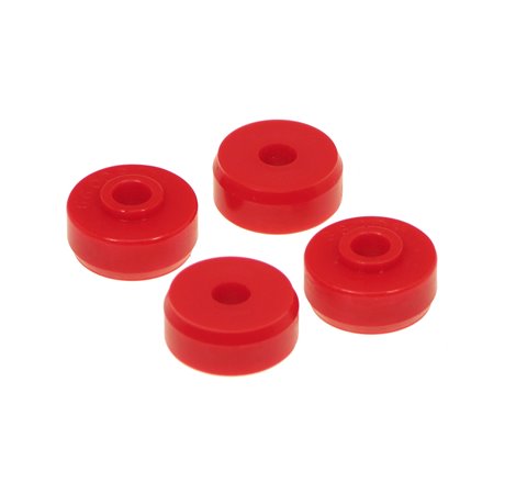 Prothane Universal Shock Bushings - Stem Type - Small Nipple - Red