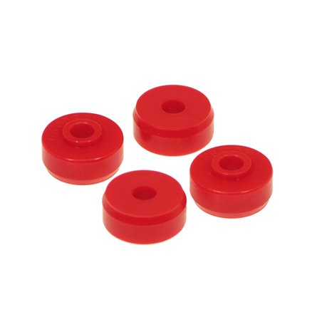 Prothane Universal Shock Bushings - Stem Type - Small Nipple - Red