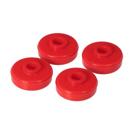 Prothane Range Rover Rear Shock Bushings - Red