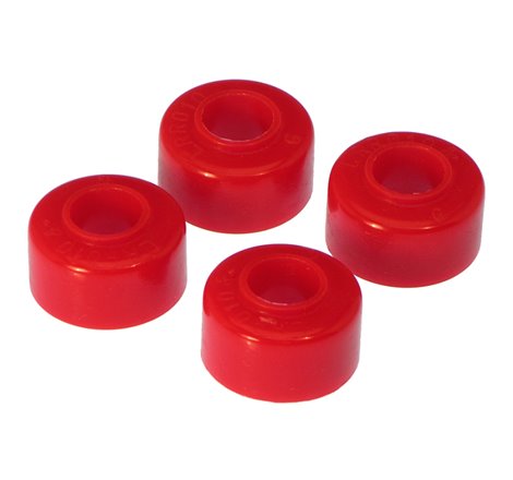 Prothane Range Rover Rear Lower Shock Bushings - Red