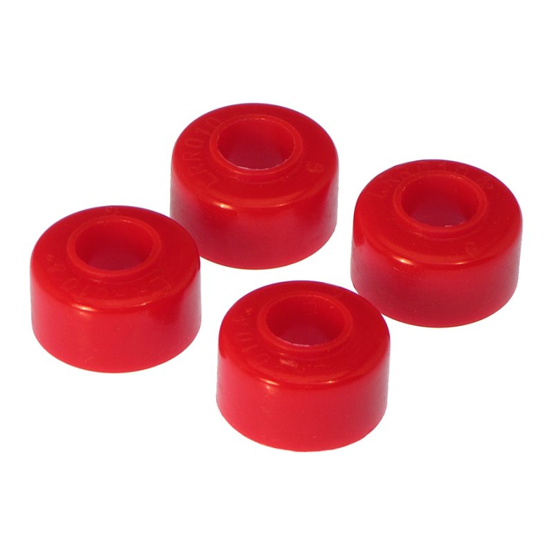 Prothane Range Rover Rear Lower Shock Bushings - Red